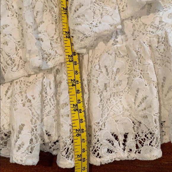 Strapless Lace Mini Dress EUC - Picture 5 of 7